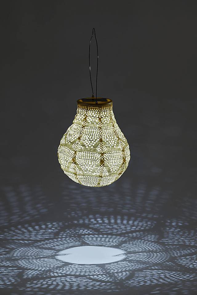 Namiko Pearl Outdoor Solar Lantern - Thumbnail - Image 5