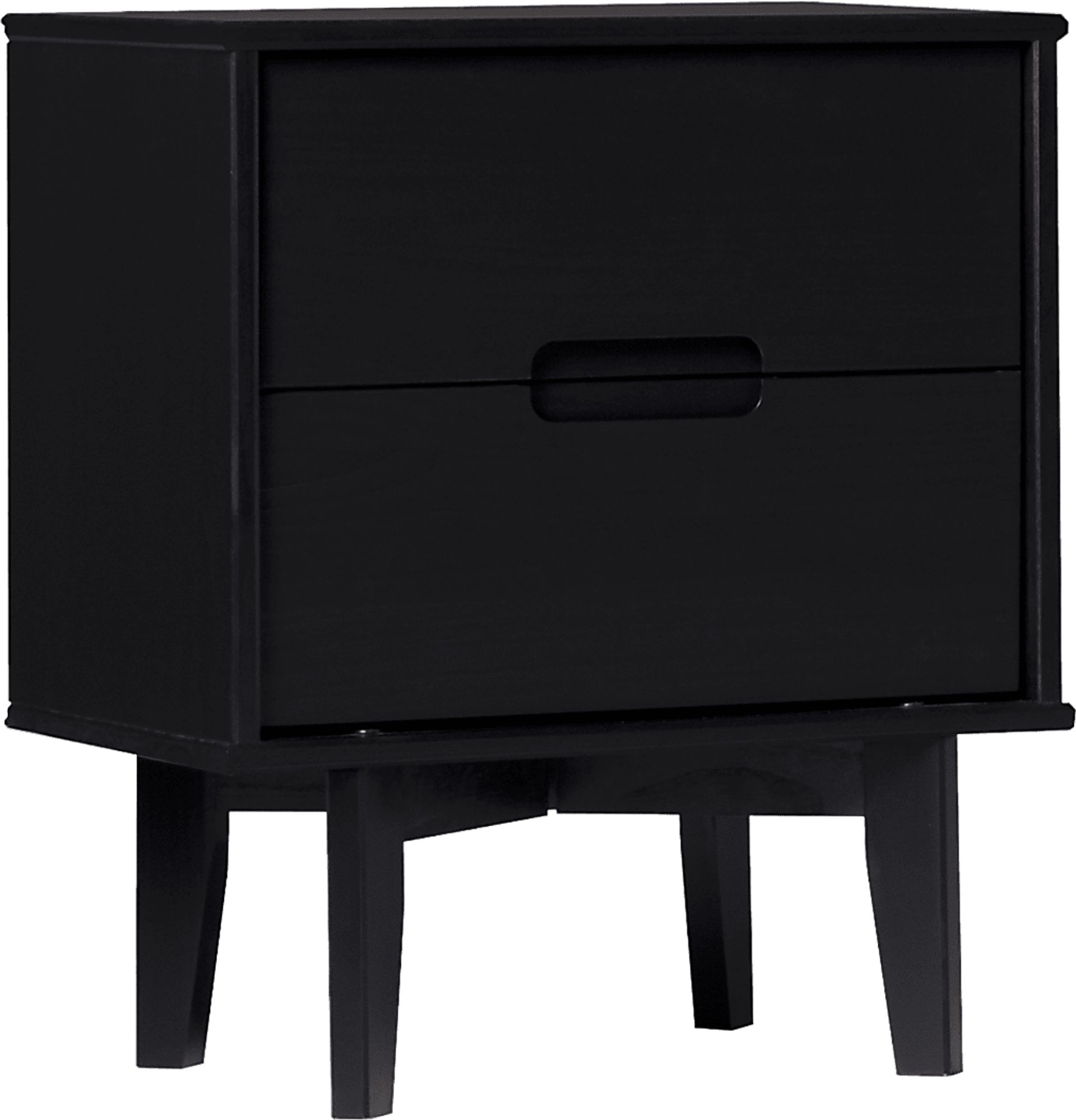 Namora Black Nightstand - Image 4