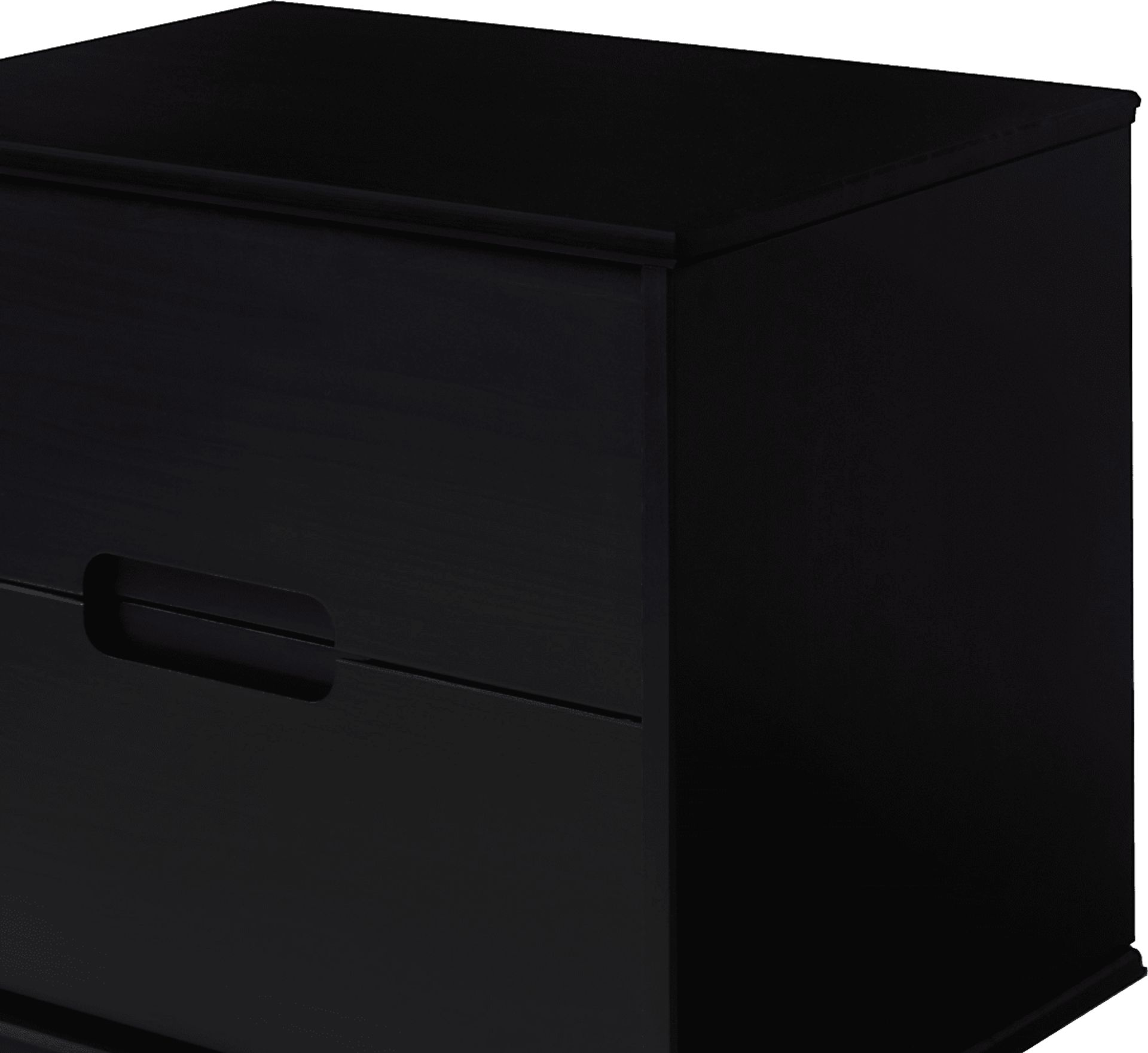 Namora Black Nightstand - Image 5
