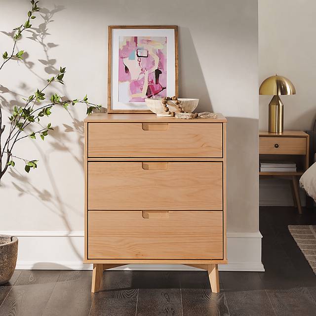 Namora Natural 3 Drawer Dresser - Thumbnail - Image 2