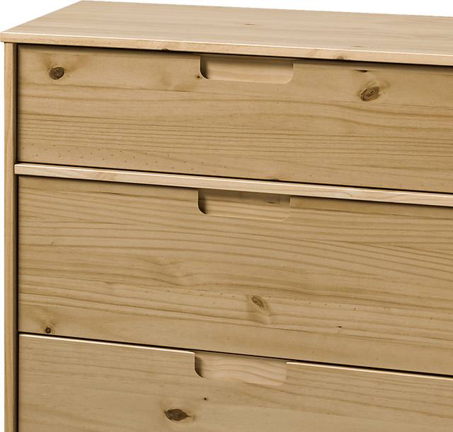 Namora Natural 3 Drawer Dresser - Thumbnail - Image 5
