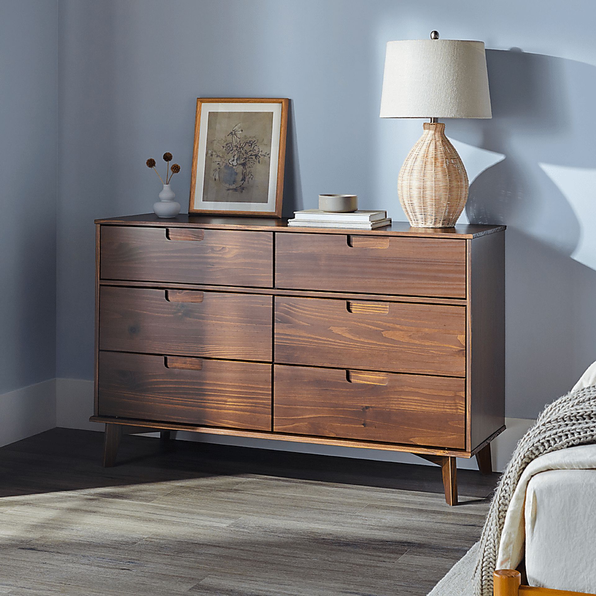 Namora Walnut Dresser - Image 5