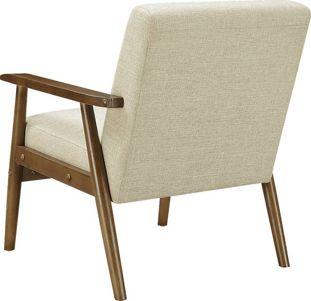 Nandas Beige Accent Chair - Thumbnail - Image 3