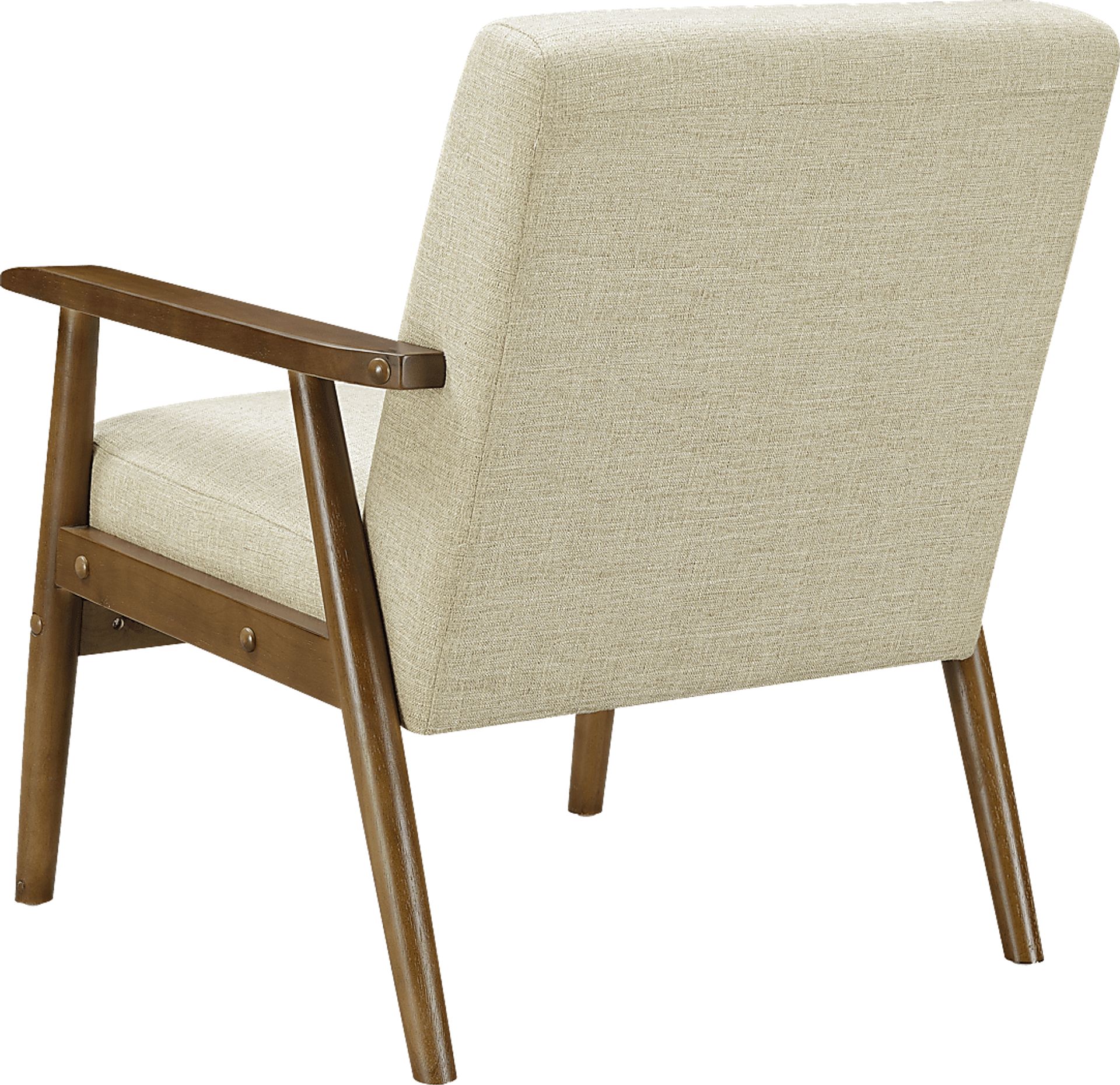 Nandas Beige Accent Chair - Image 3