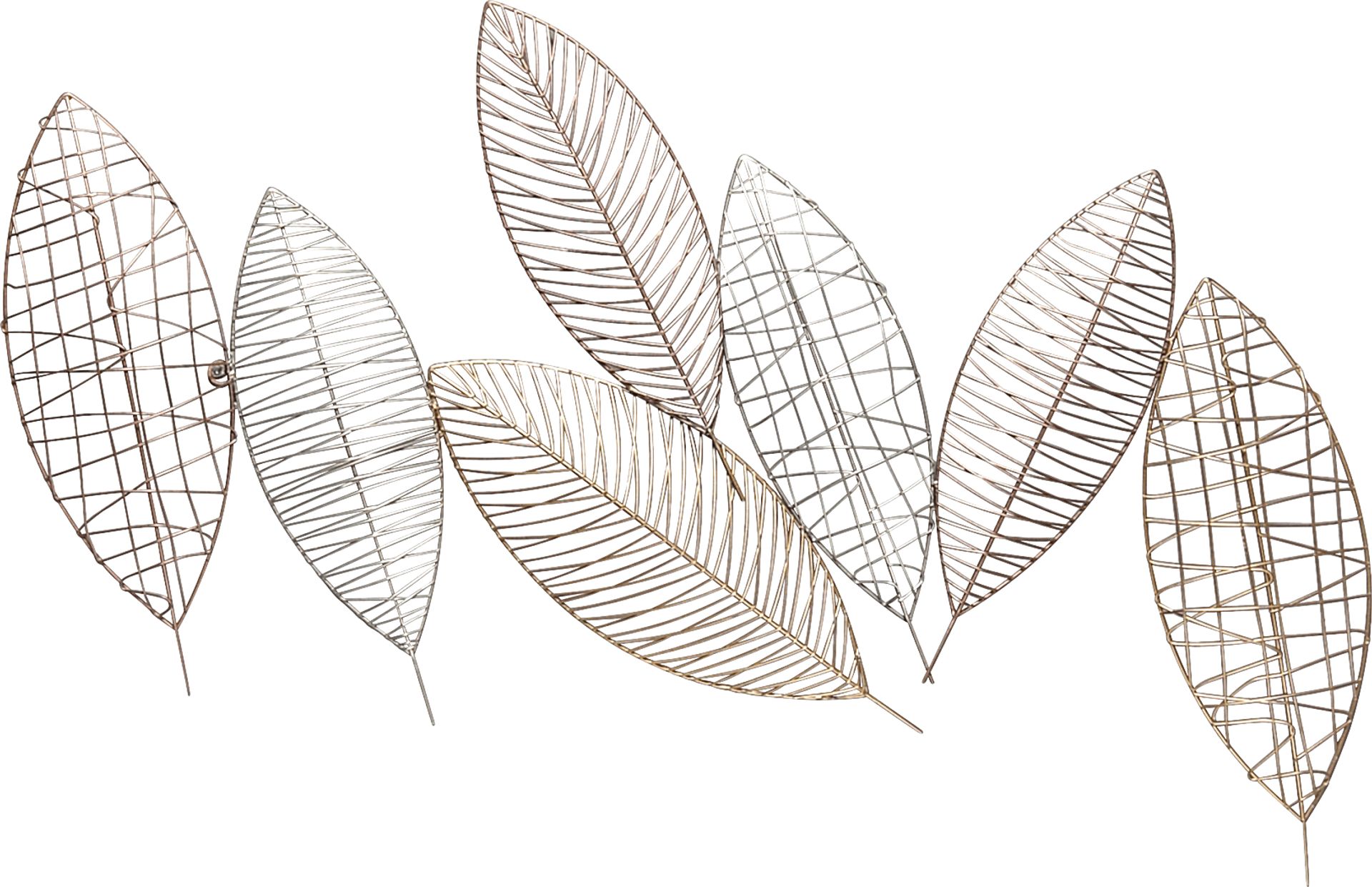 Nandino Gold Wall Decor - Image 1