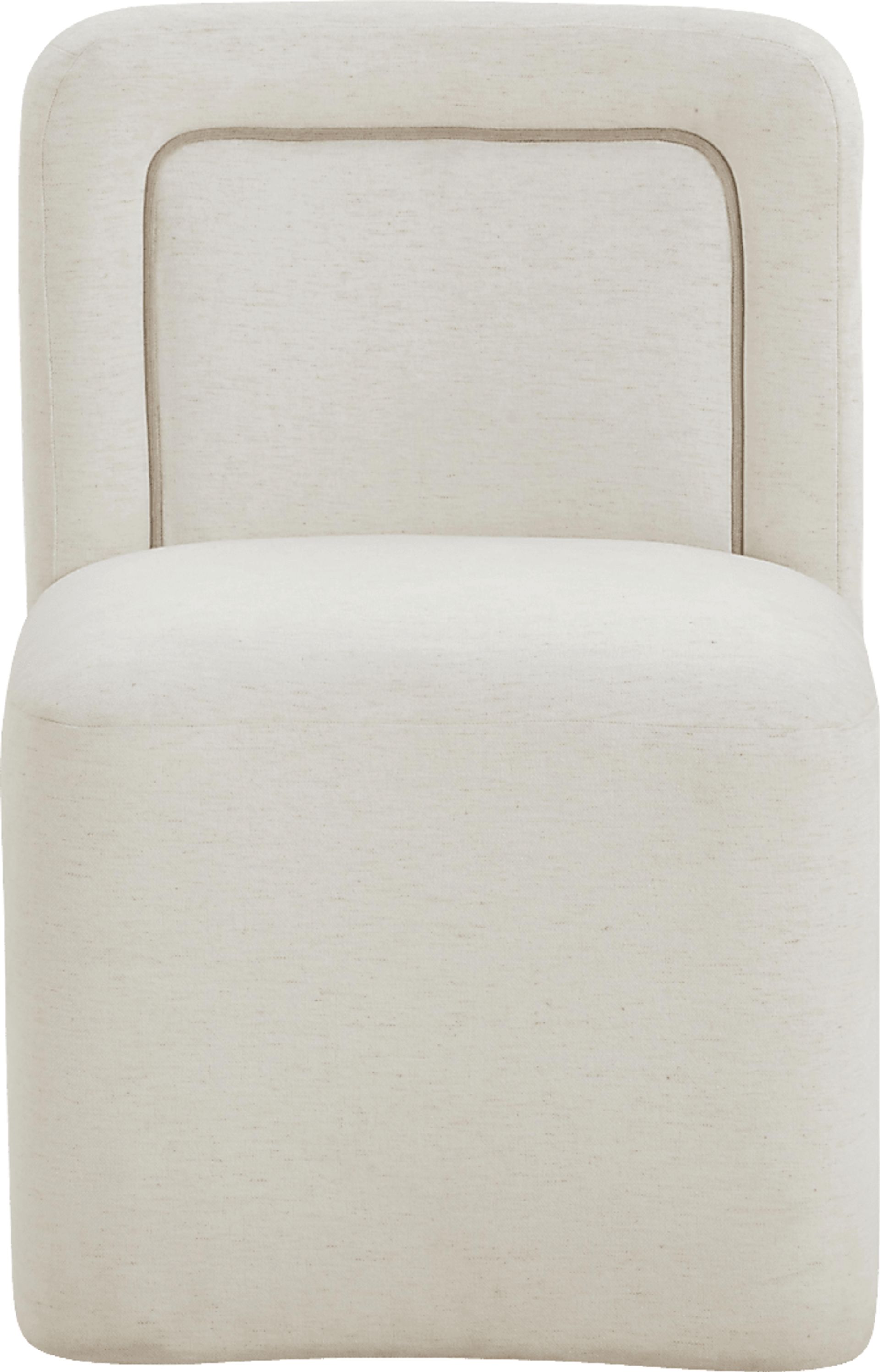 Nanea Cream Desk Chair - Image 3