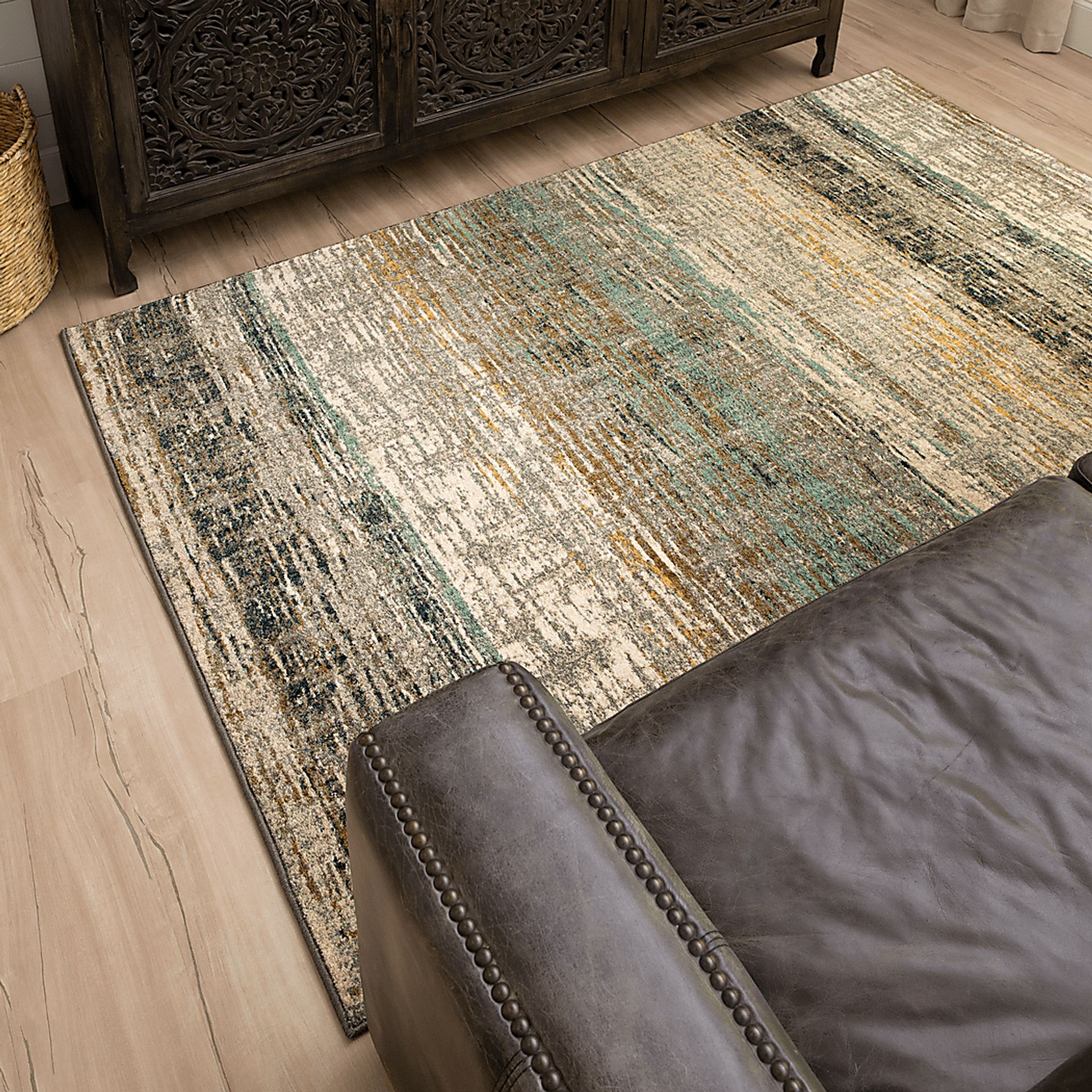 Nanheim Gray 5'3 x 7'10 Rug - Image 2