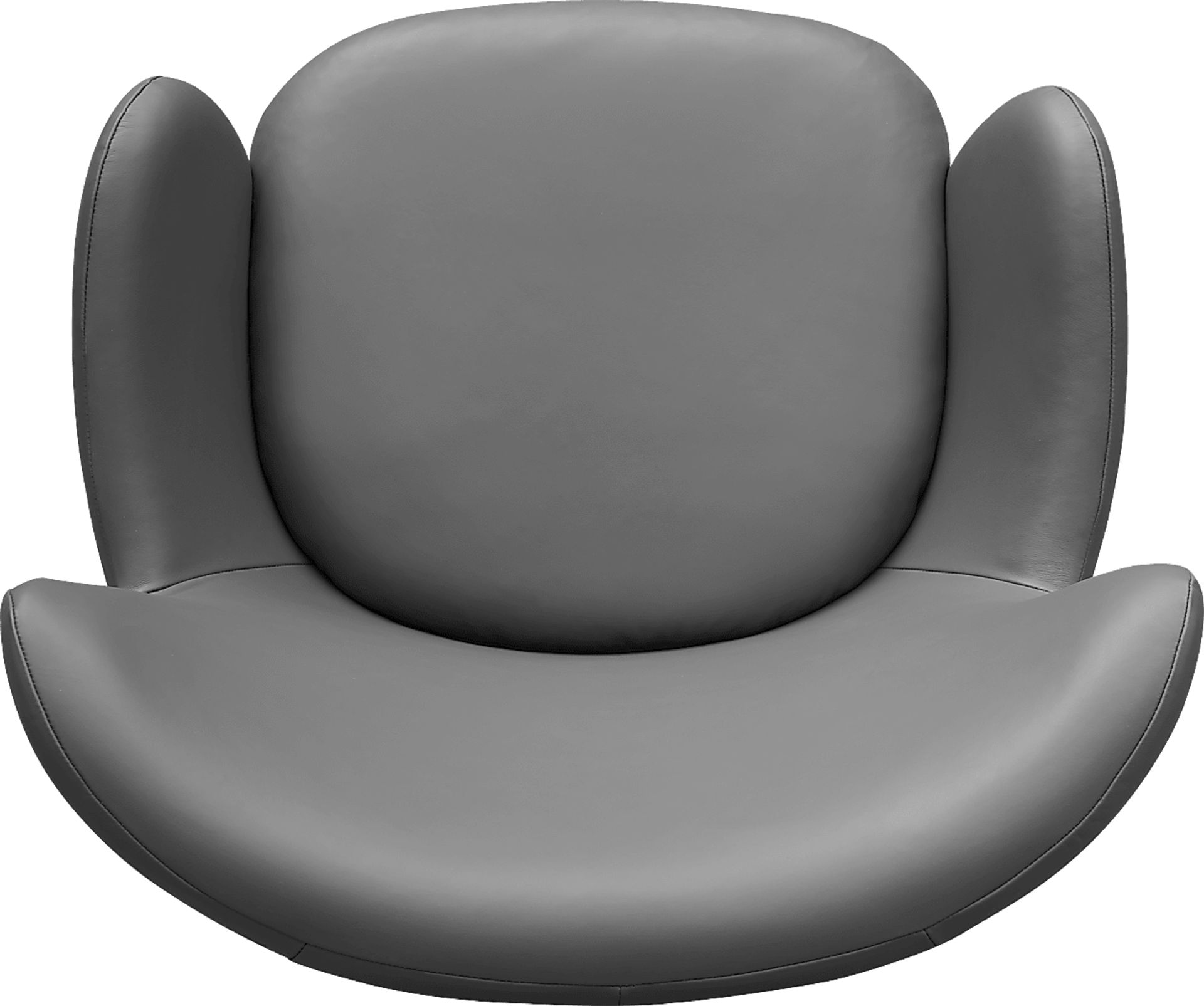 Nanmart Gray Swivel Accent Chair - Image 6