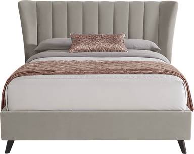 3 pc king upholstered bed