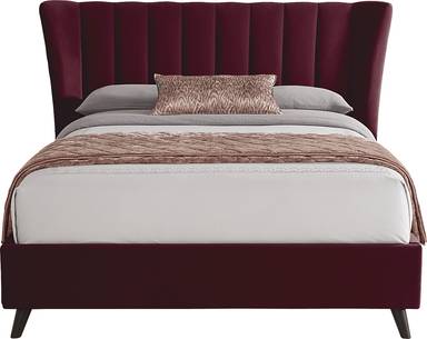 3 pc king upholstered bed