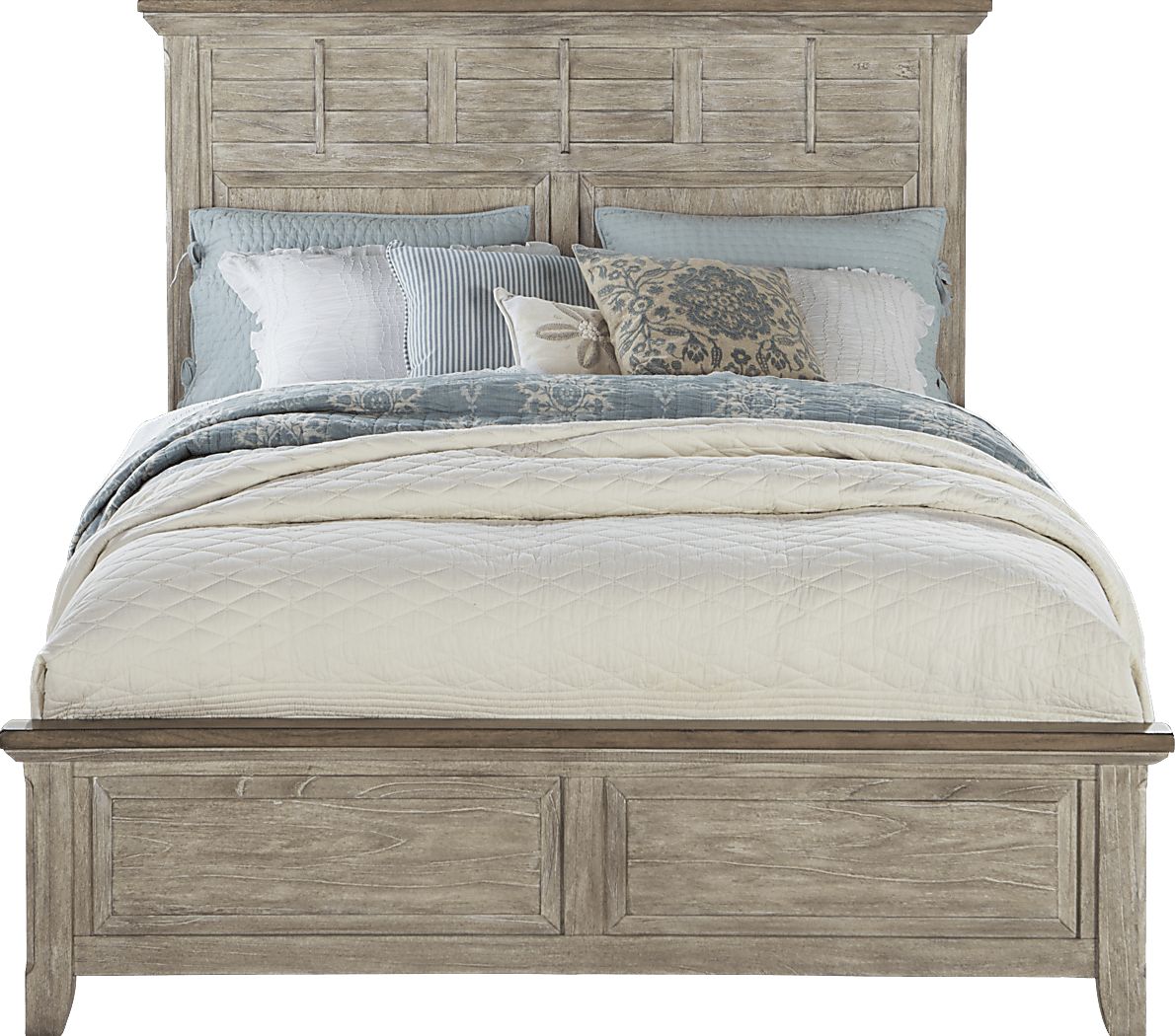 Nantucket Breeze Bisque 5 Pc Queen Panel Bedroom
