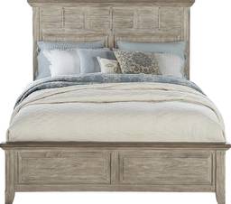 3 pc queen panel bed