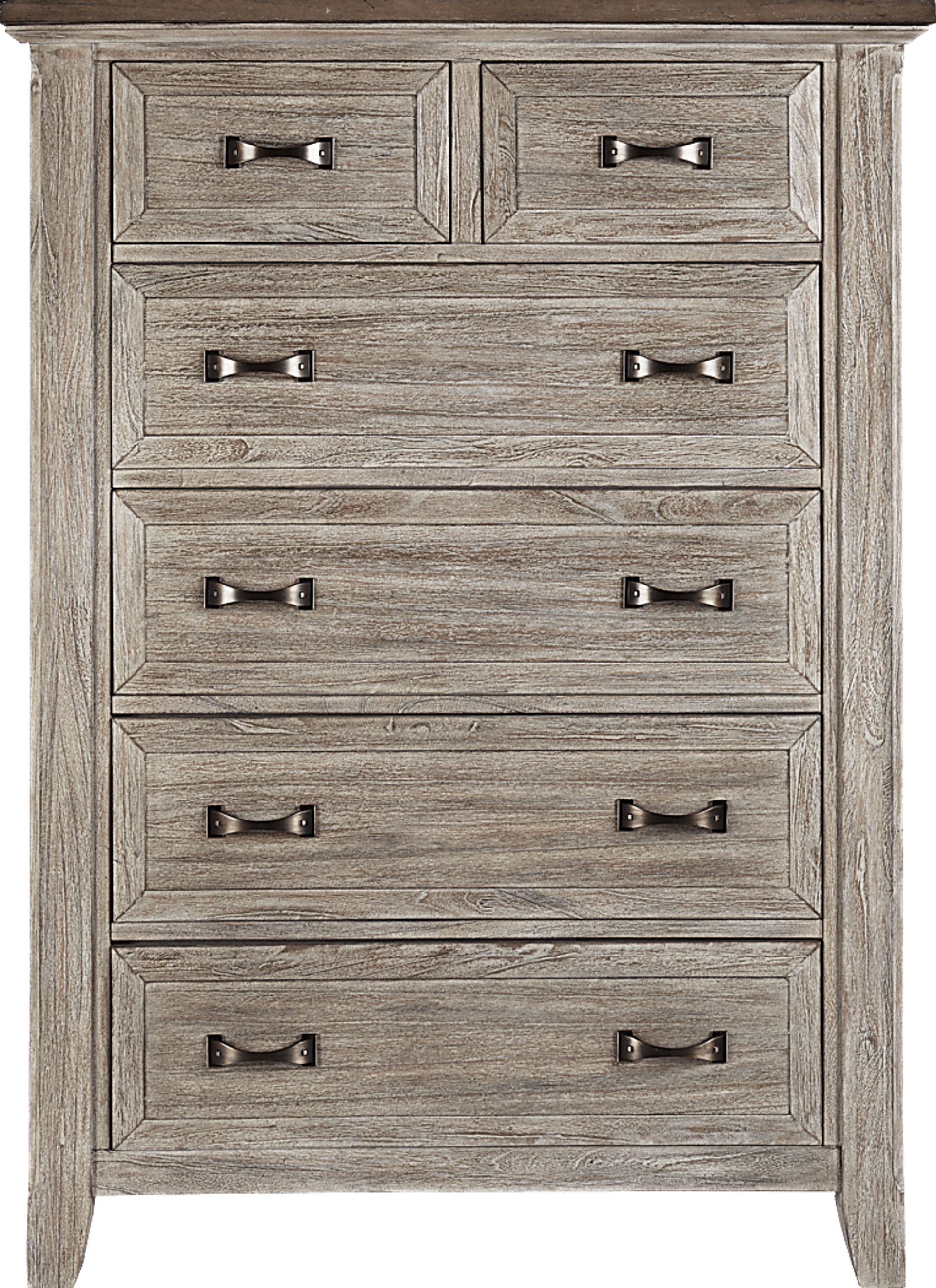 Nantucket Breeze Bisque 8 Pc King Sleigh Bedroom - Image 4