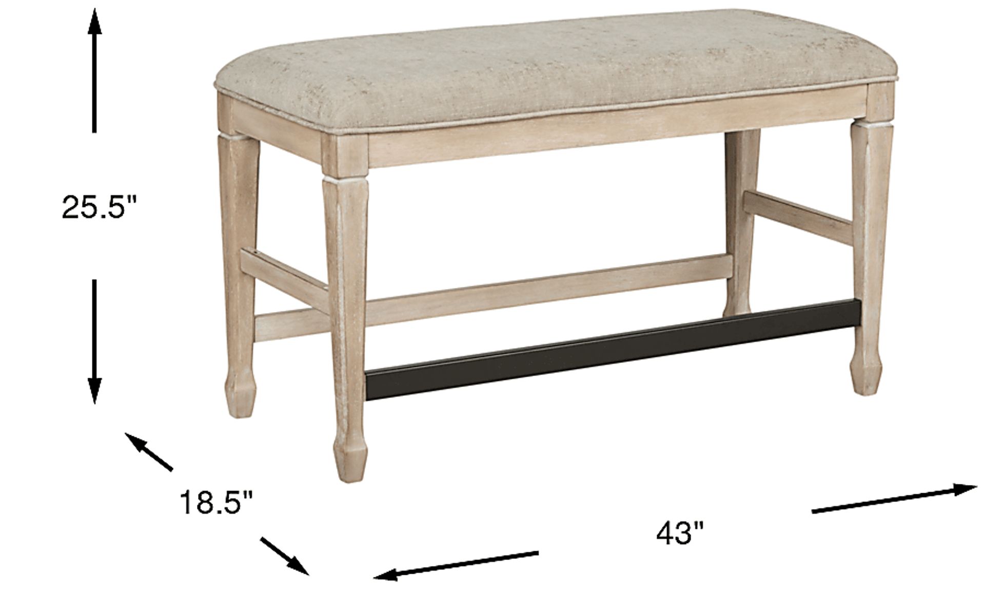 Dimension Image. Please refer to the Dimension Tab on this page for dimension details.