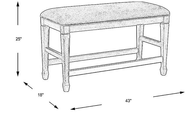 Dimension Image. Please refer to the Dimension Tab on this page for dimension details.