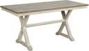 Nantucket Breeze Bisque Light Wood,White Counter Height Dining Table ...