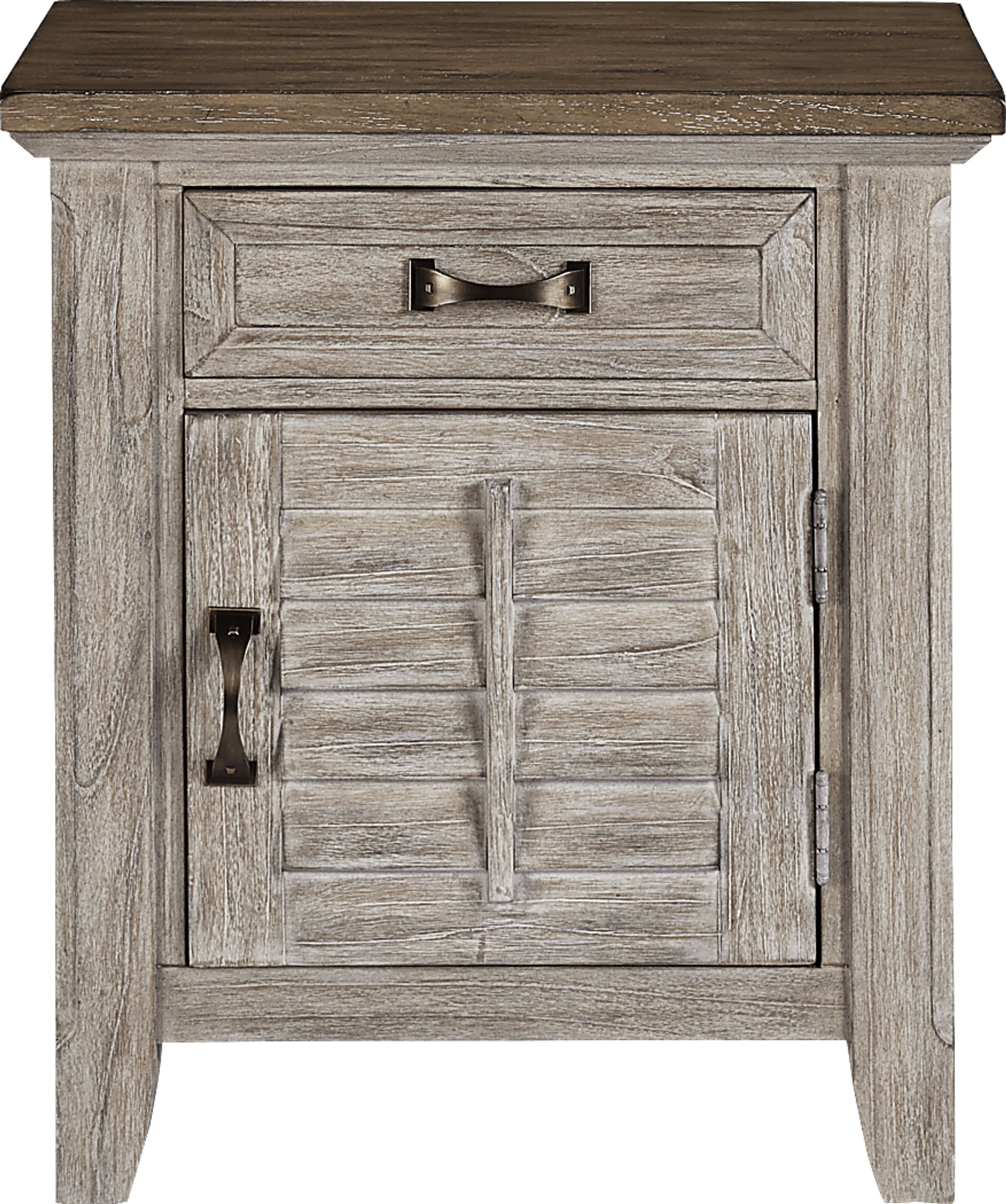 Nantucket Breeze Bisque 7 Pc King Panel Bedroom - Image 4