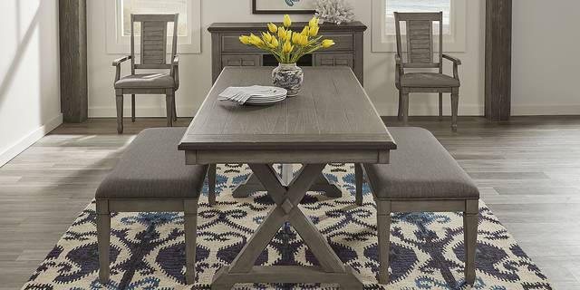 Nantucket Breeze Gray 3 Pc Dining Room - Thumbnail - Image 2