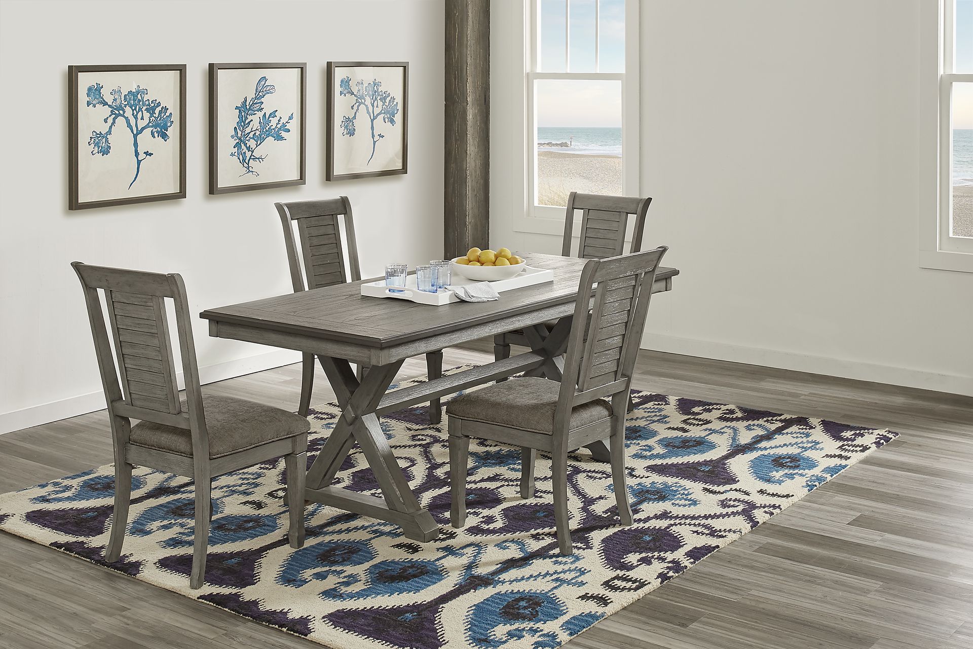 Nantucket Breeze Gray 5 Pc Dining Room - Image 1