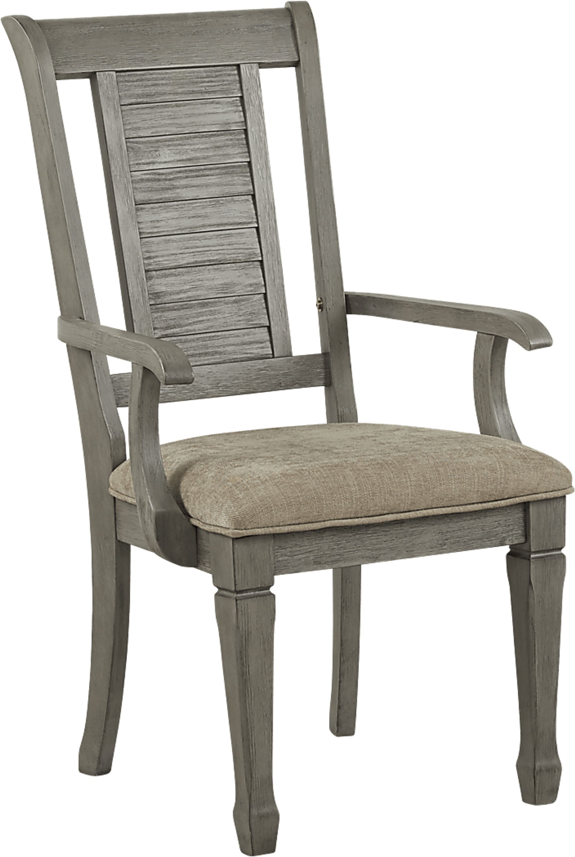 Nantucket Breeze Gray Arm Chair - Image 1