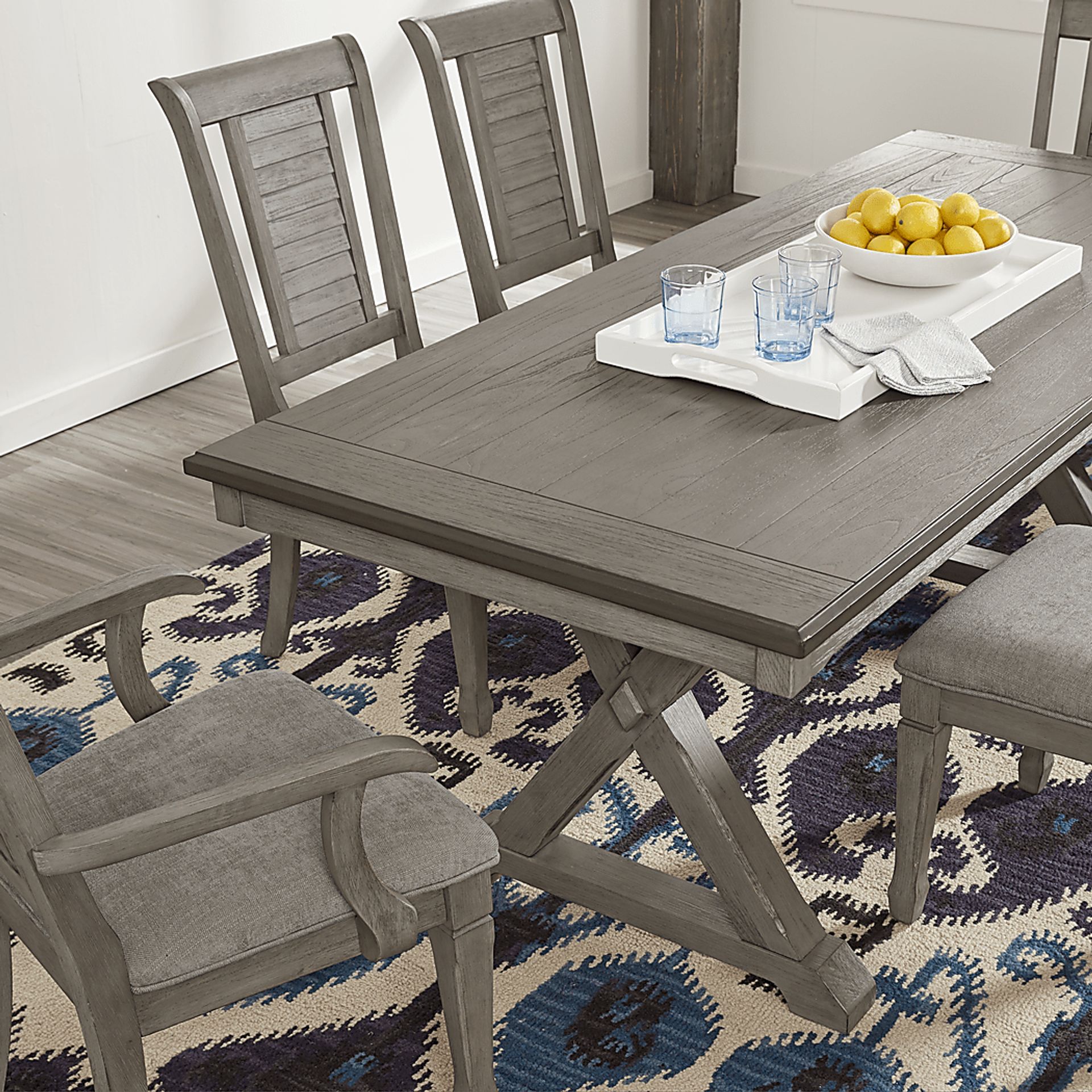 Nantucket Breeze Gray Dining Table - Image 2