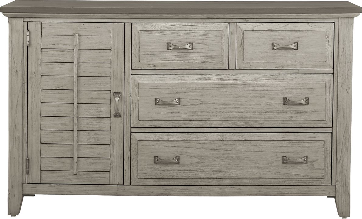 Nantucket Breeze Gray Dresser Rooms To Go
