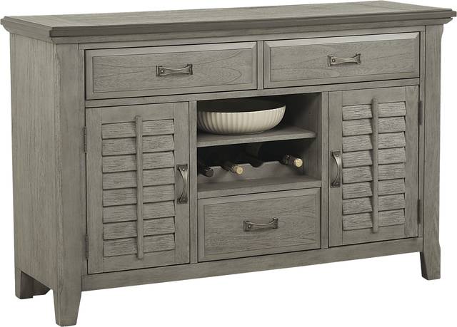 Nantucket Breeze Gray Server - Thumbnail - Image 1