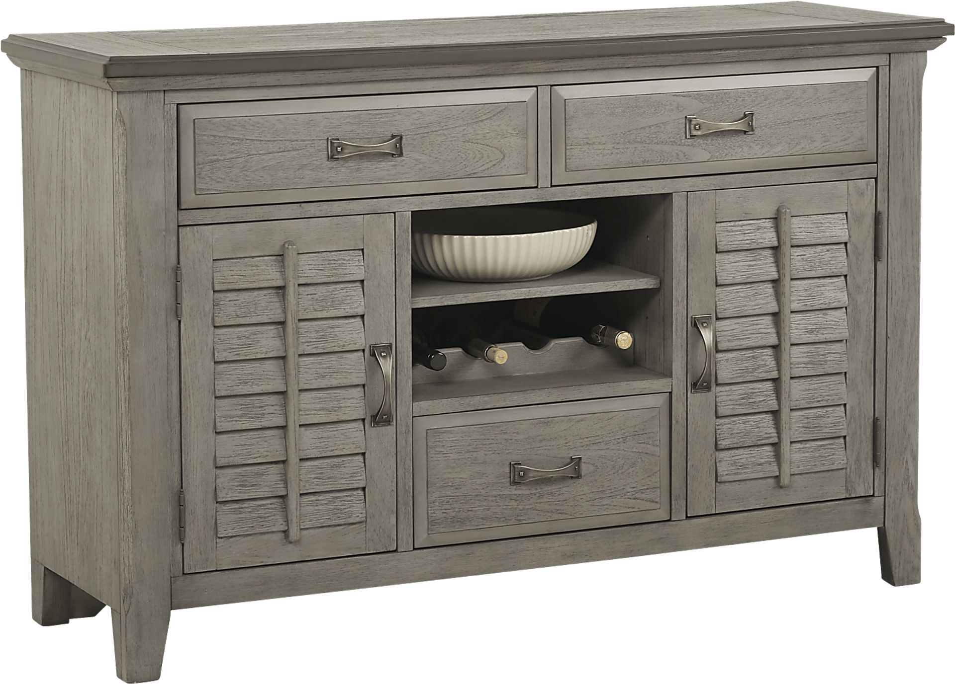 Nantucket Breeze Gray Server - Image 1