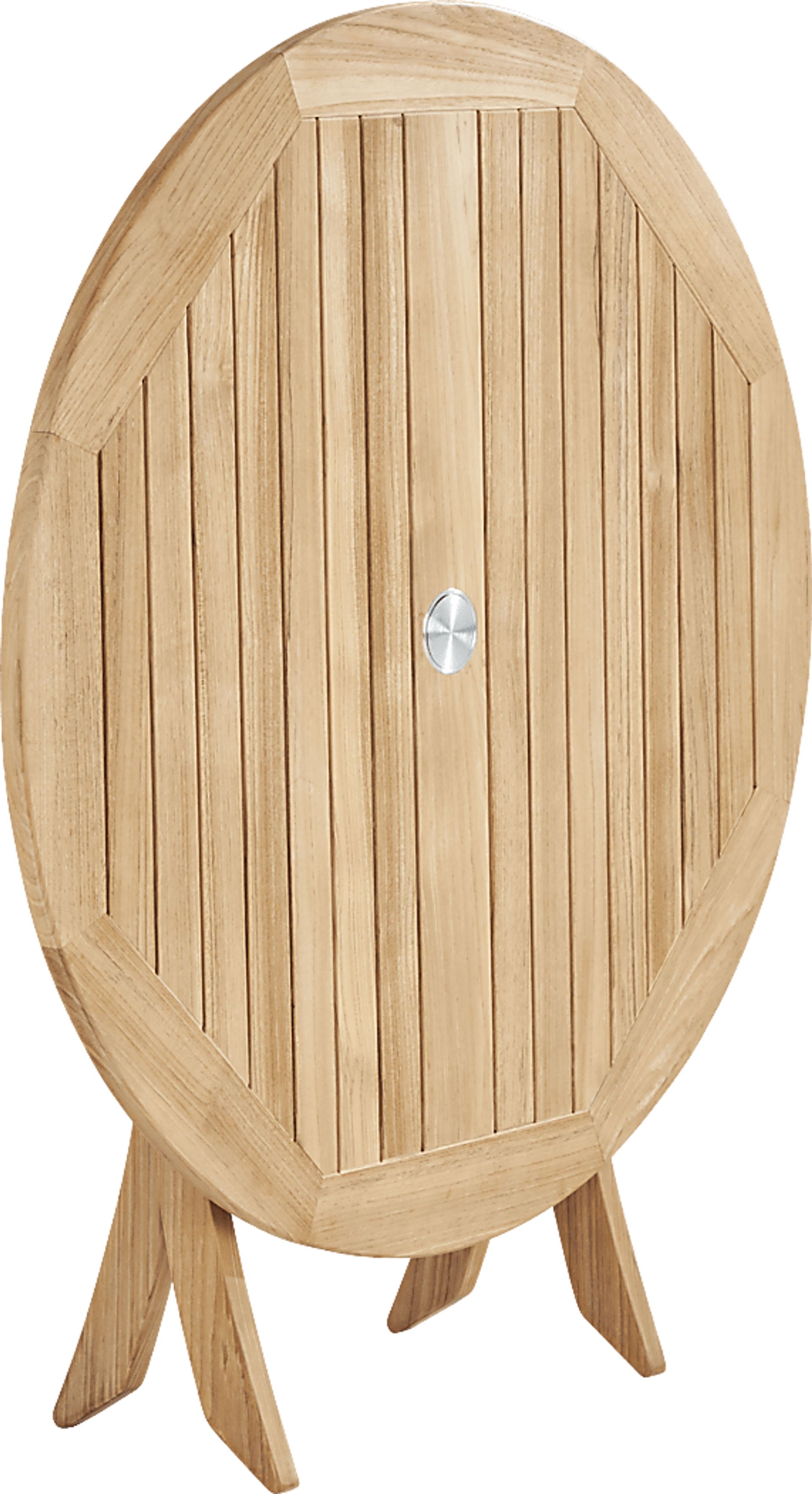 Pleasant Bay Natural Outdoor Folding Dining Table - Image 3