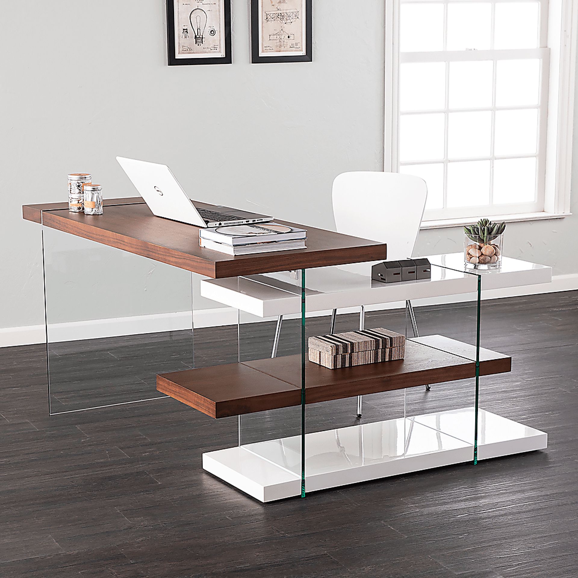 Nantwick Walnut Desk - Image 2