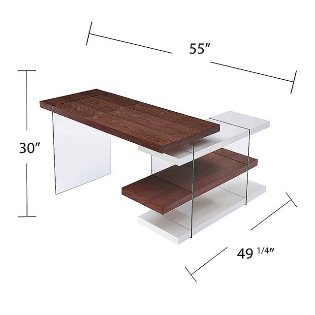 Nantwick Walnut Desk - Thumbnail - Image 3