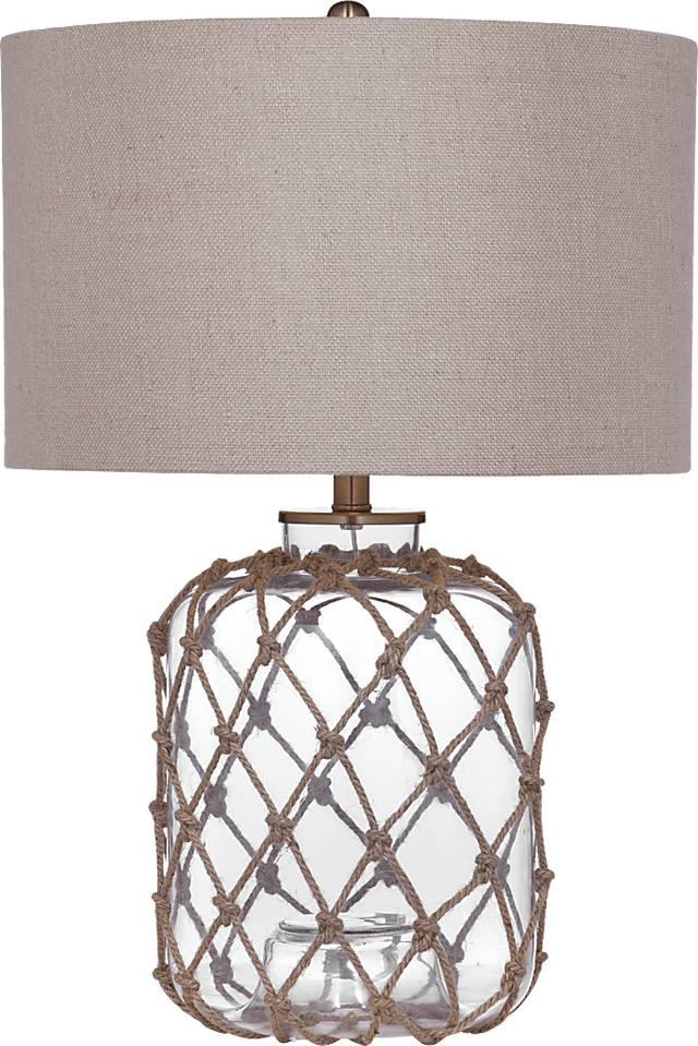 Naomi Drive Glass Lamp - Thumbnail - Image 1