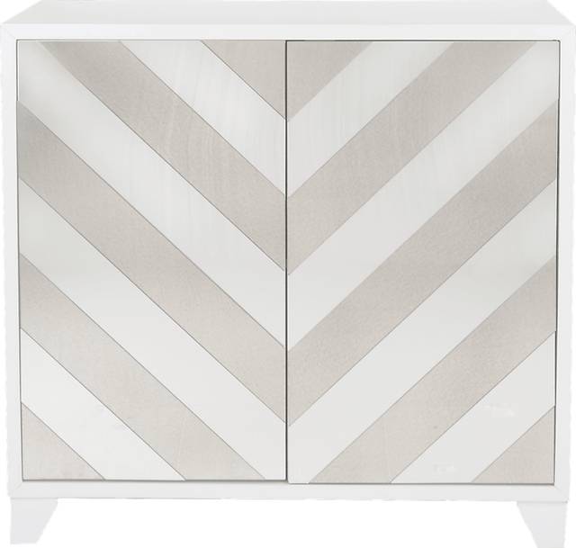 Naomi Road White Accent Cabinet - Thumbnail - Image 3