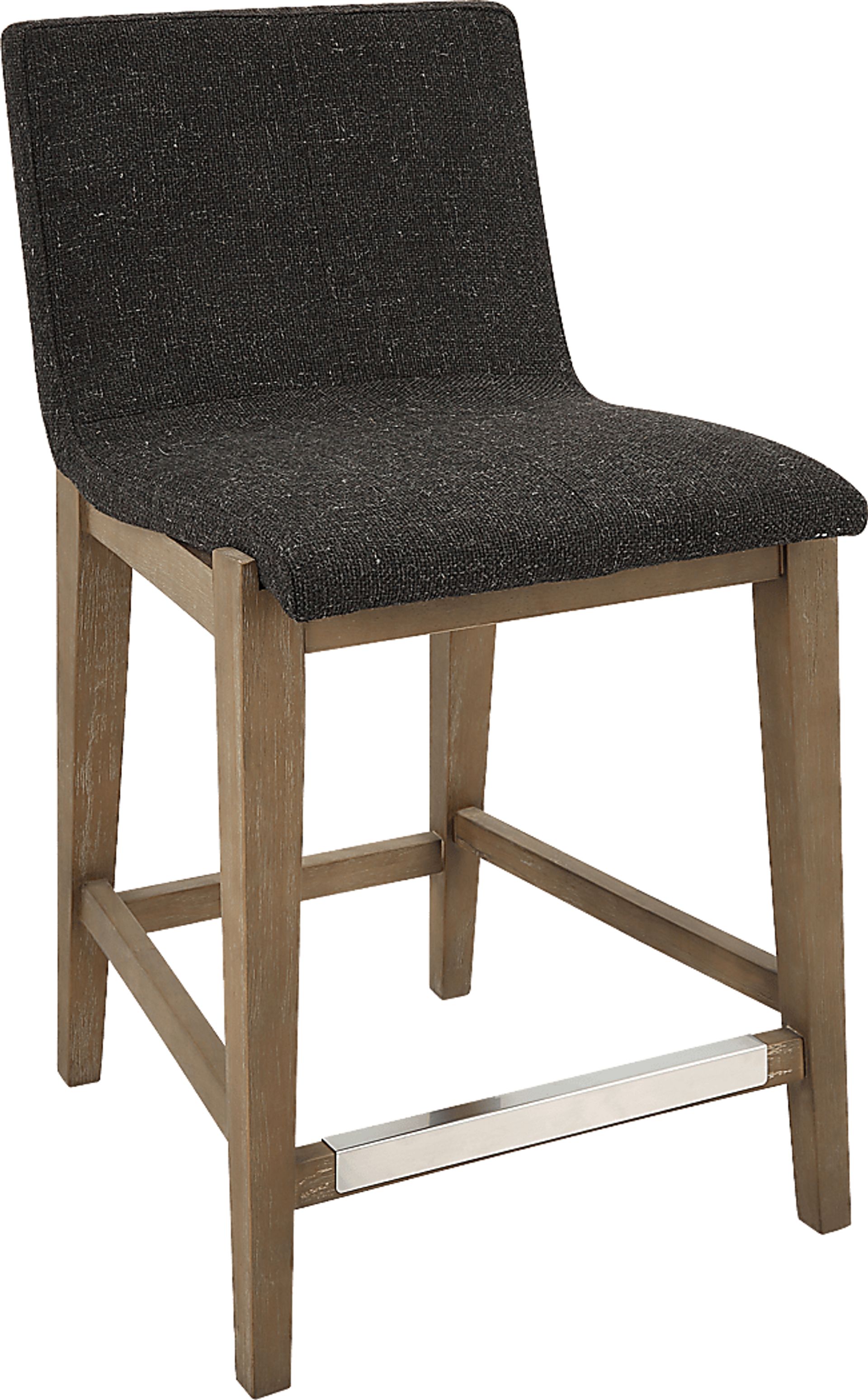 Naos Black Counter Height Stool - Image 1
