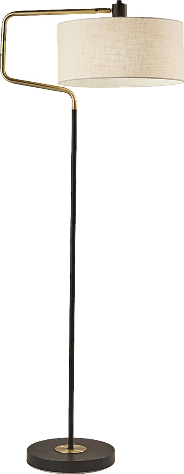 Napa Court Black Floor Lamp - Thumbnail - Image 1