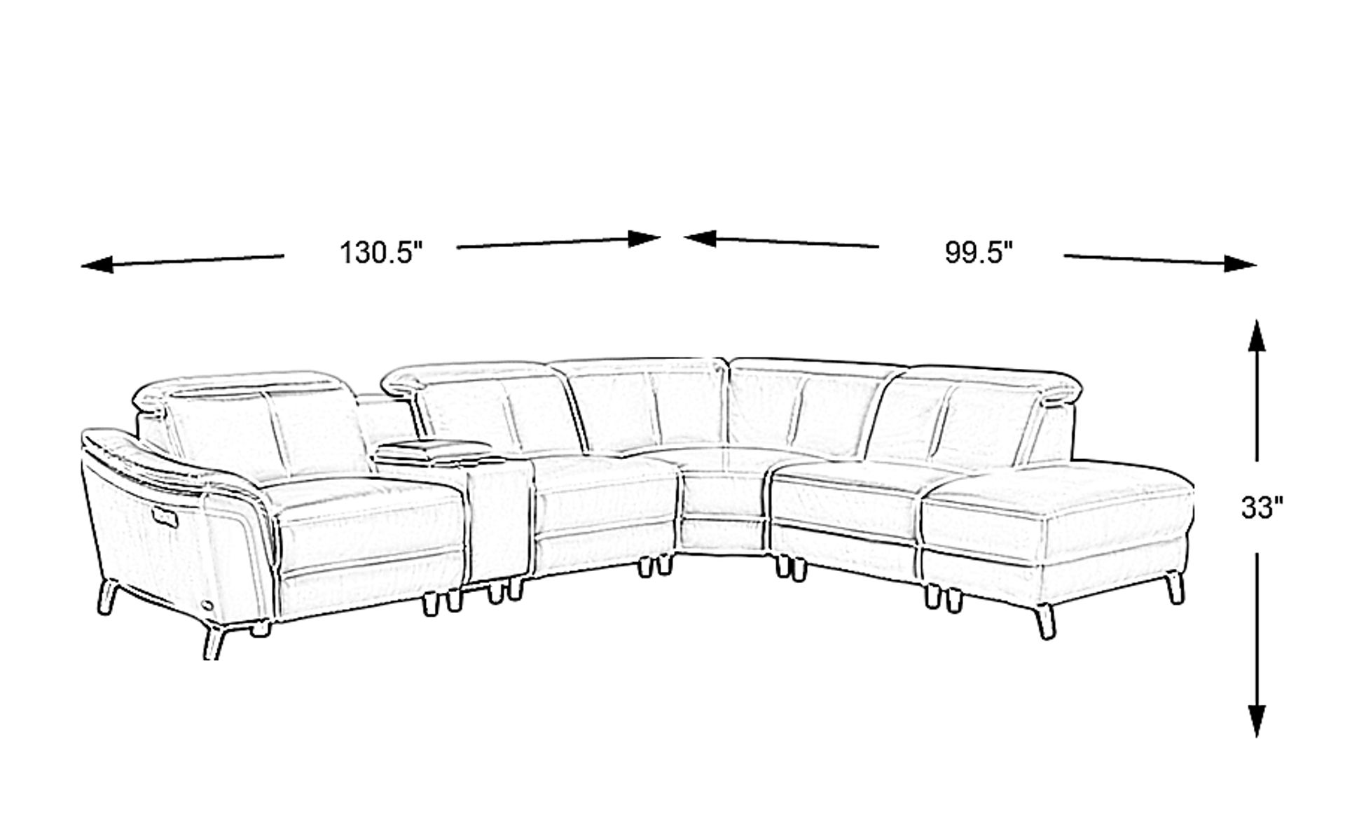 Dimension Image. Please refer to the Dimension Tab on this page for dimension details.