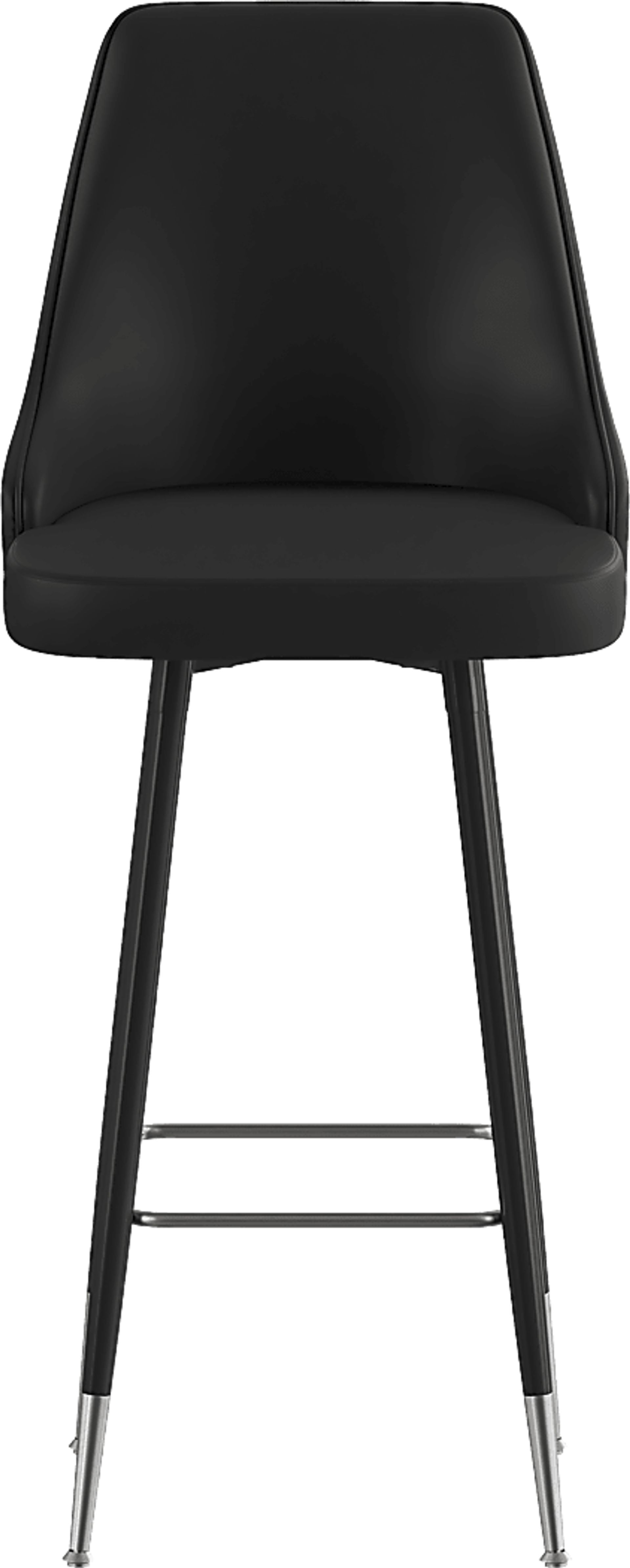 Narain Black Barstool, Set of 2 - Image 6