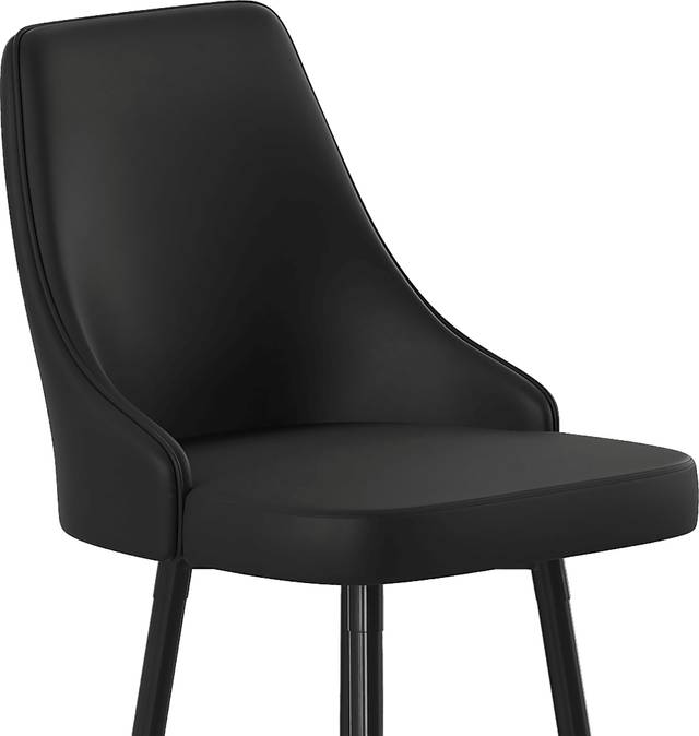 Narain Black Barstool, Set of 2 - Thumbnail - Image 7