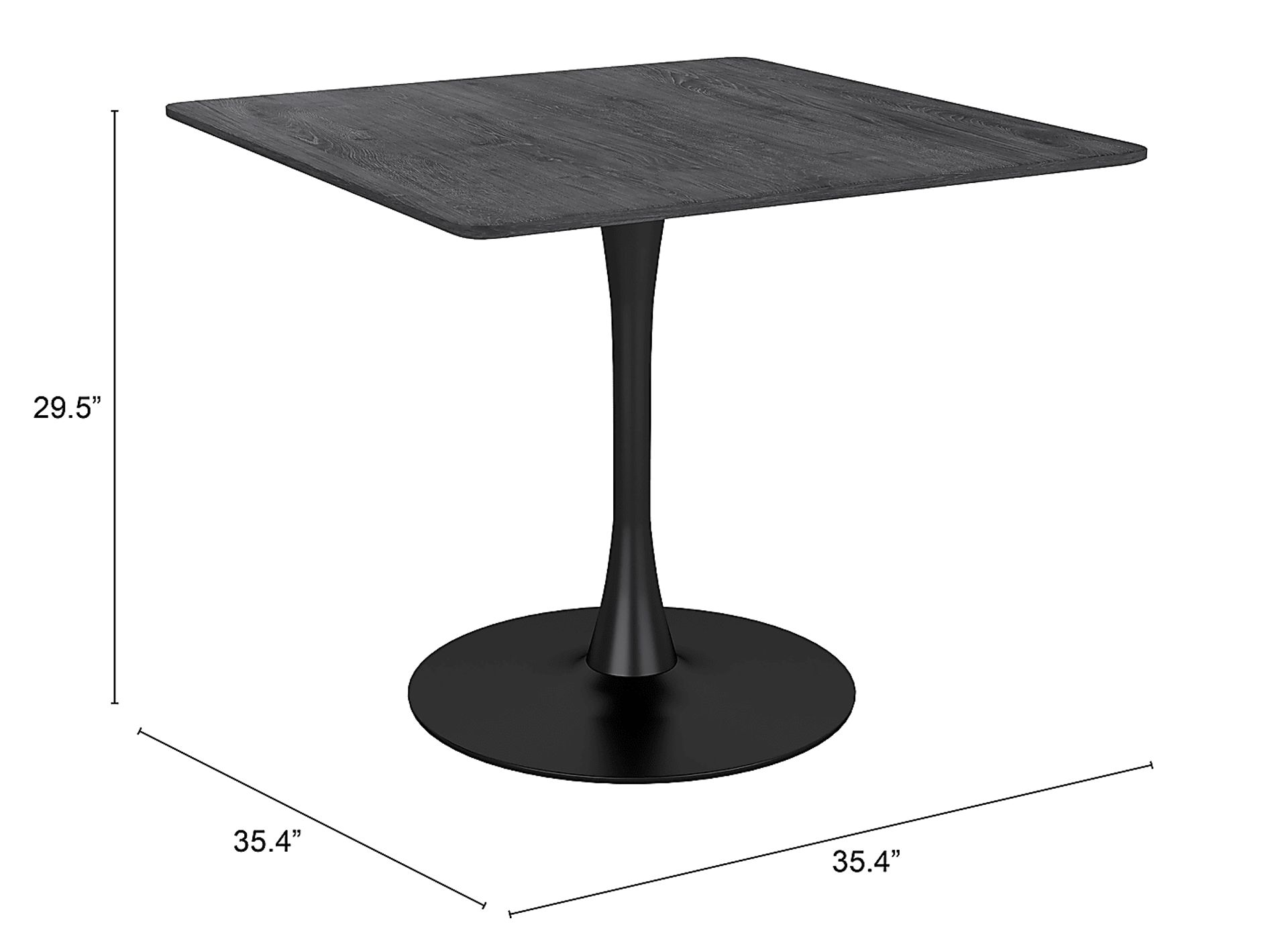 Narain Black Dining Table - Image 6