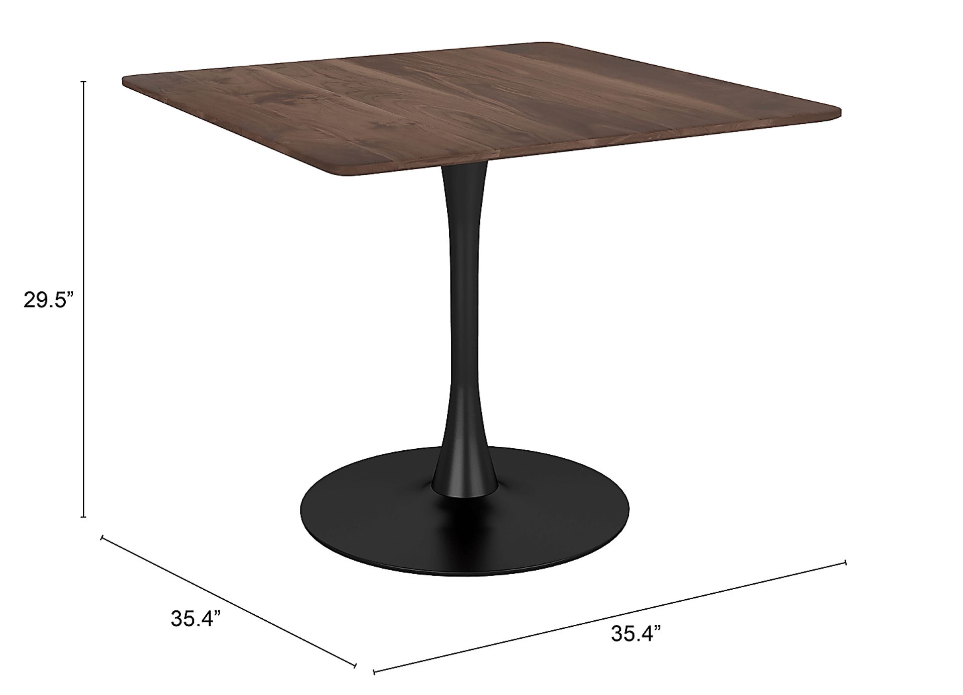 Narain Brown Dining Table - Image 6