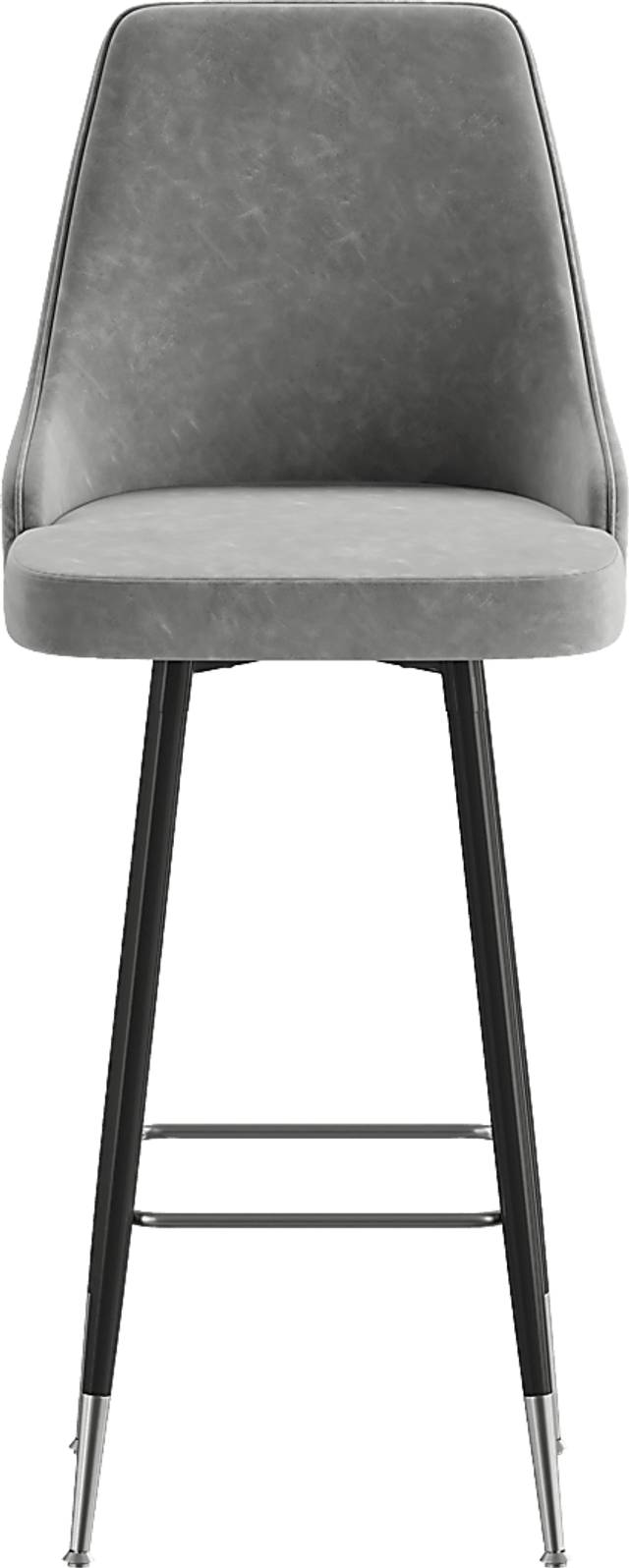 Narain Gray Bar Stool, Set of 2 - Thumbnail - Image 6