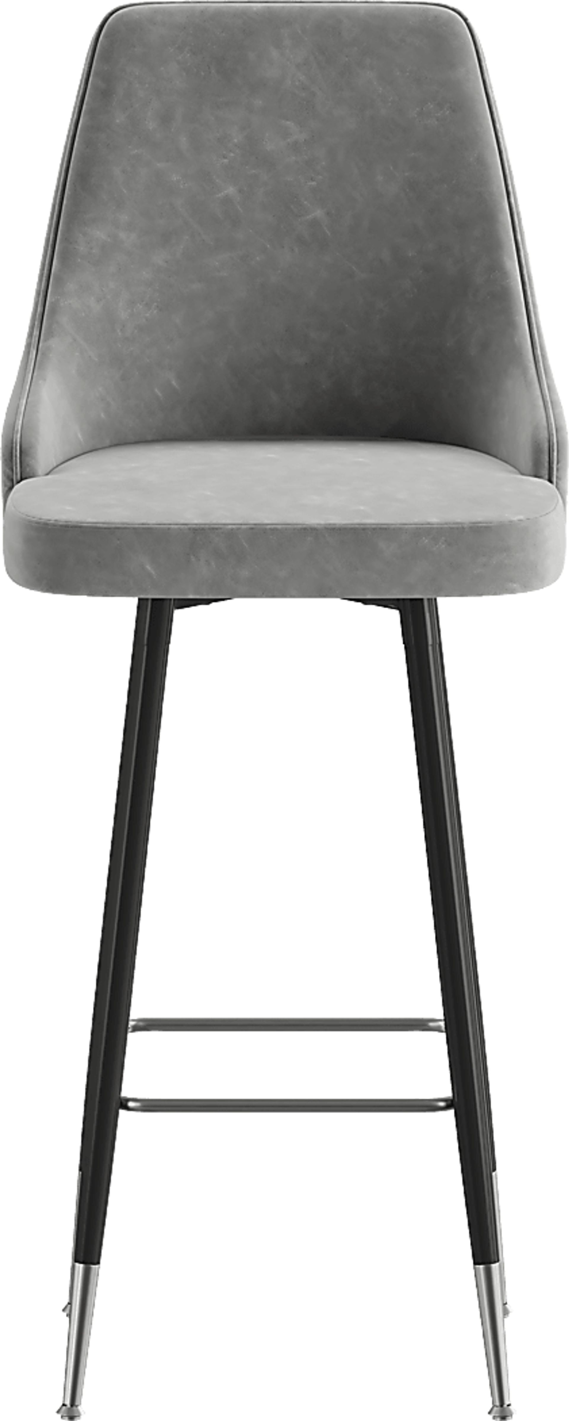 Narain Gray Bar Stool, Set of 2 - Image 6