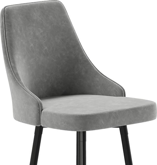 Narain Gray Bar Stool, Set of 2 - Thumbnail - Image 7