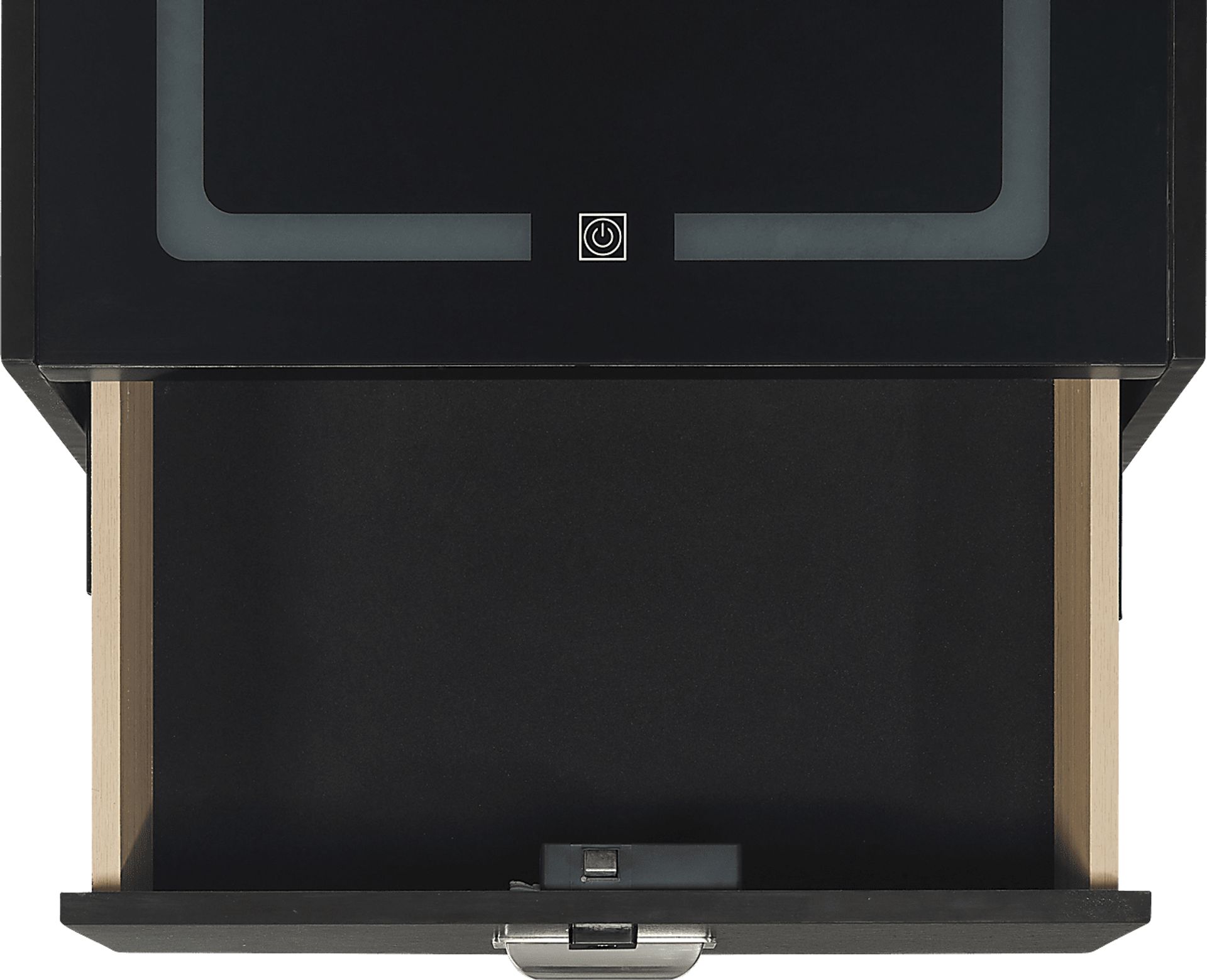 Narcis Black Nightstand - Image 3