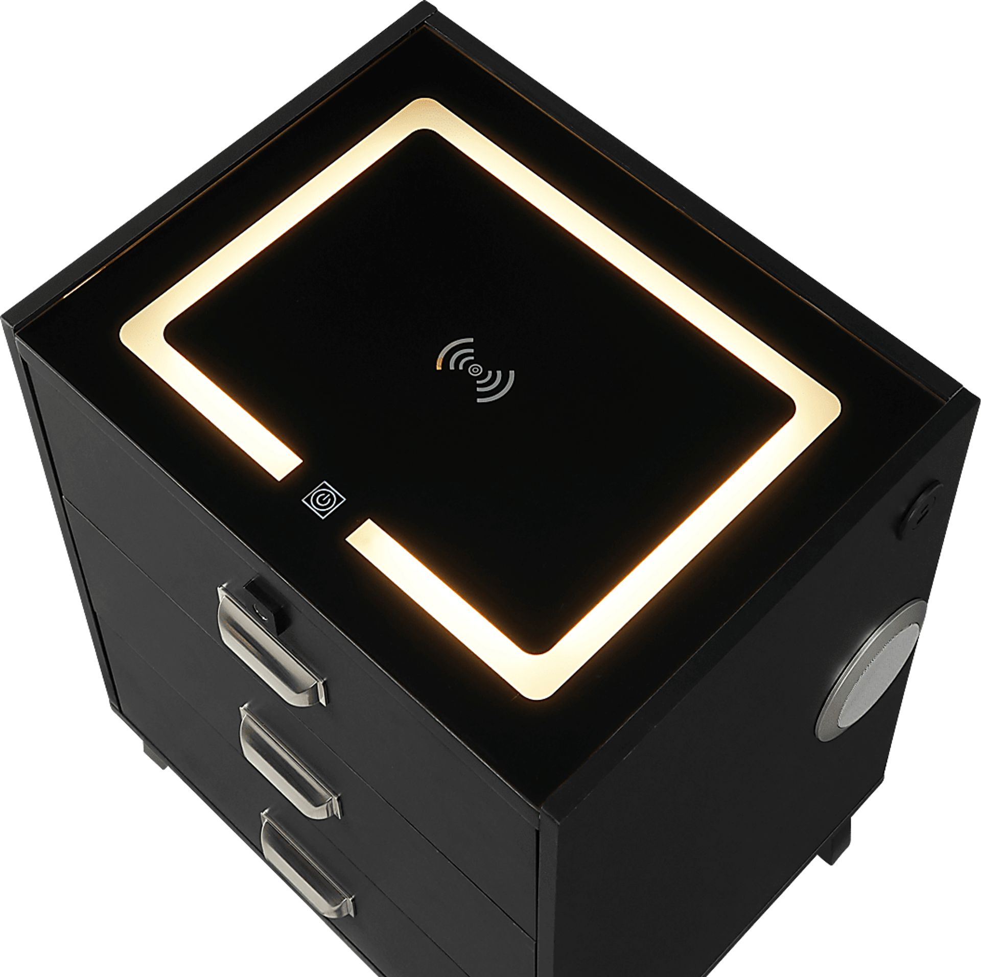 Narcis Black Nightstand - Image 8