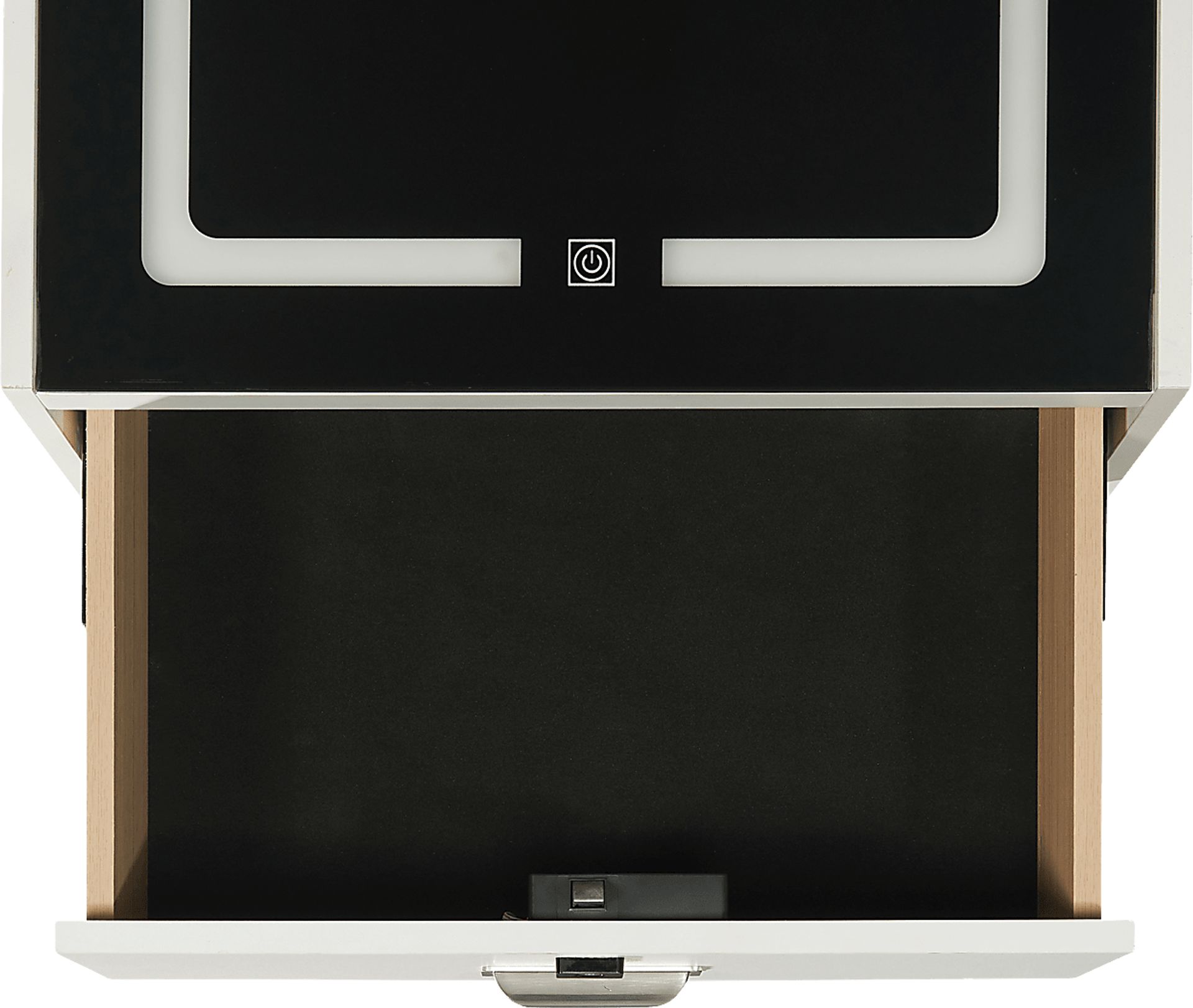 Narcis White Nightstand - Image 4