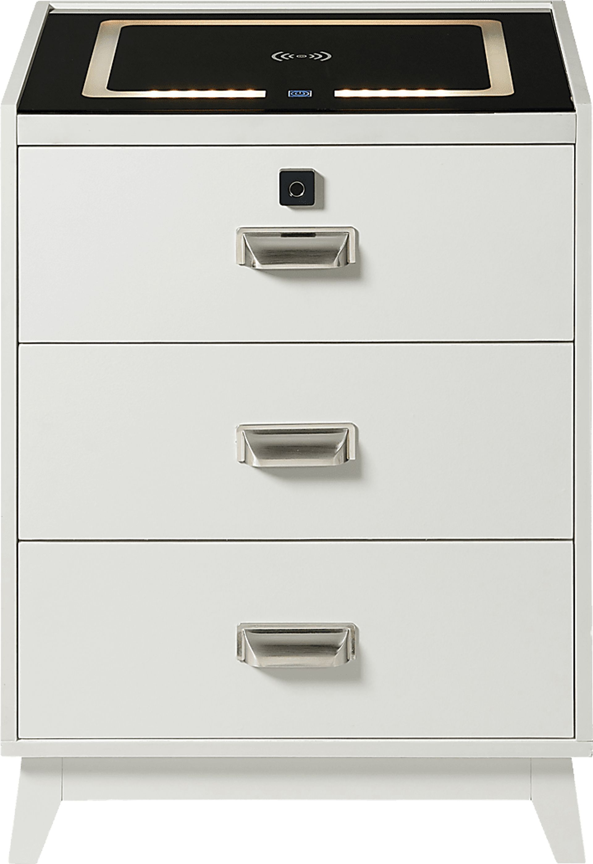 Narcis White Nightstand - Image 7