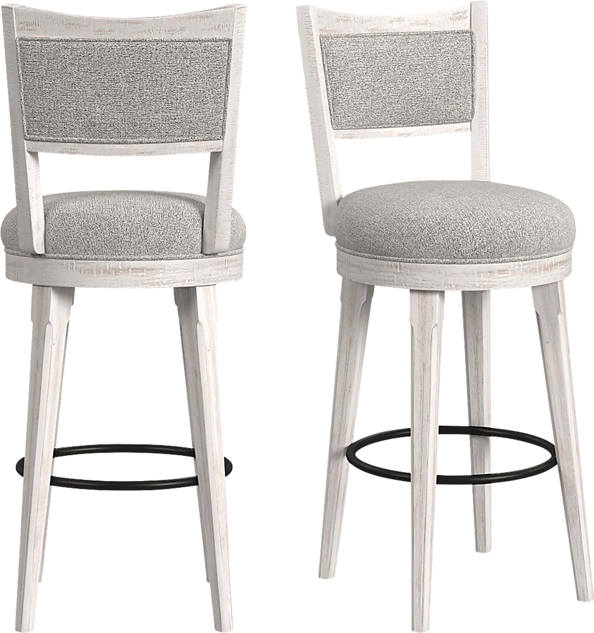 Nare Gray Bar Stool Set of 2 - Image 6