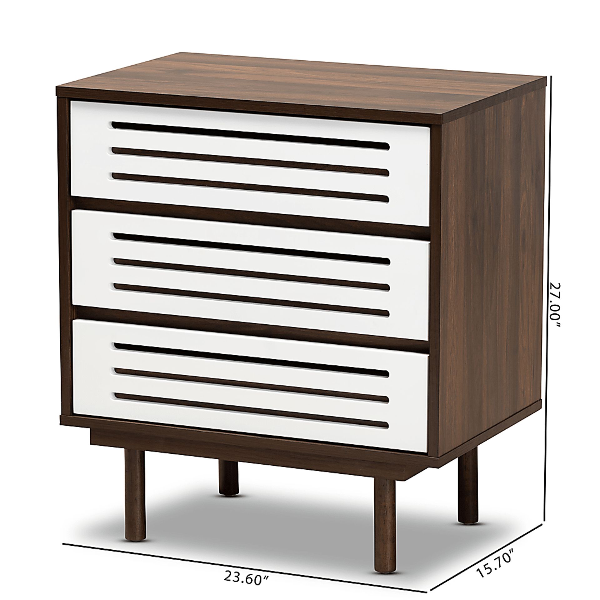 Narian Brown Nightstand - Image 9