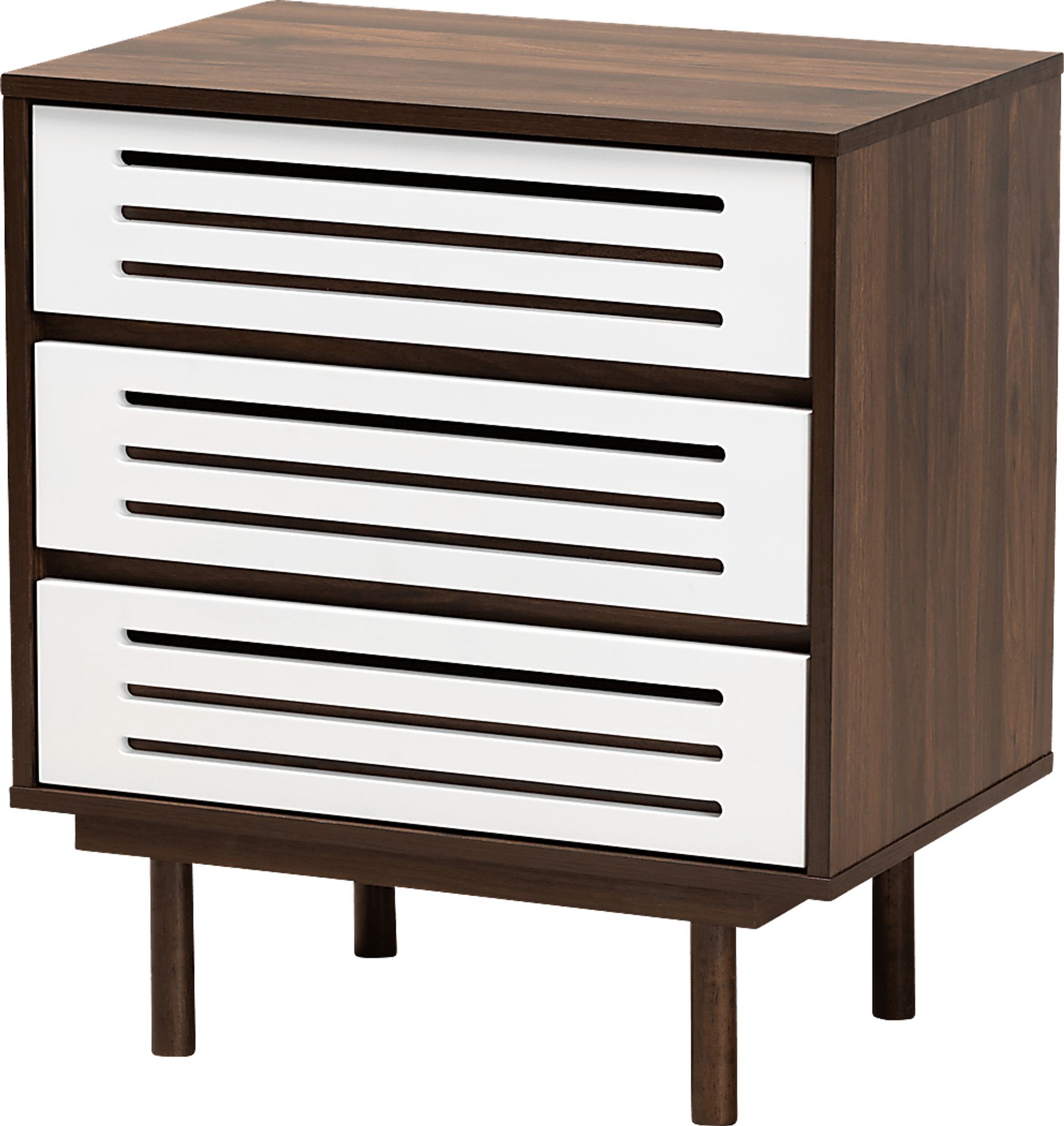 Narian Brown Nightstand - Image 1